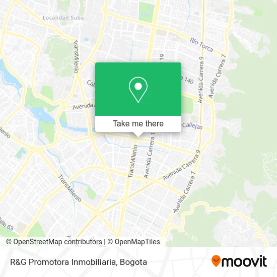 R&G Promotora Inmobiliaria map