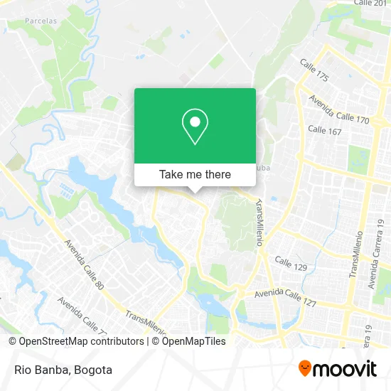 Rio Banba map