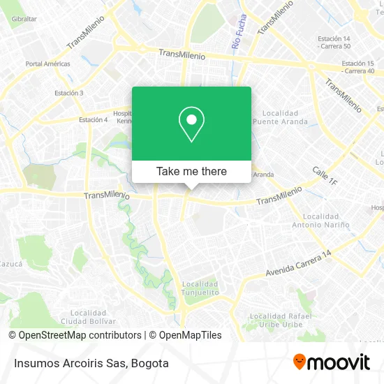 Insumos Arcoiris Sas map