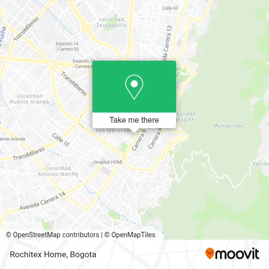 Rochitex Home map