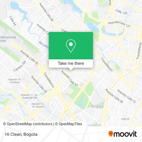 Hi Clean map