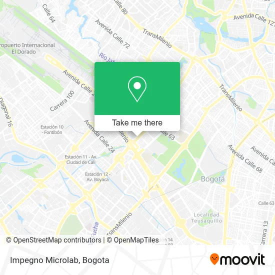 Impegno Microlab map