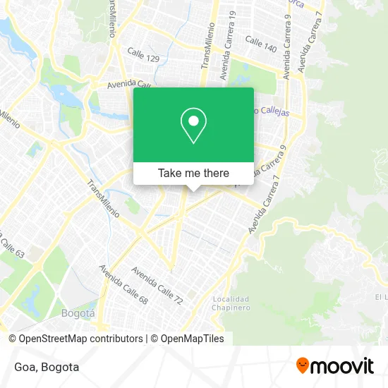 Goa map