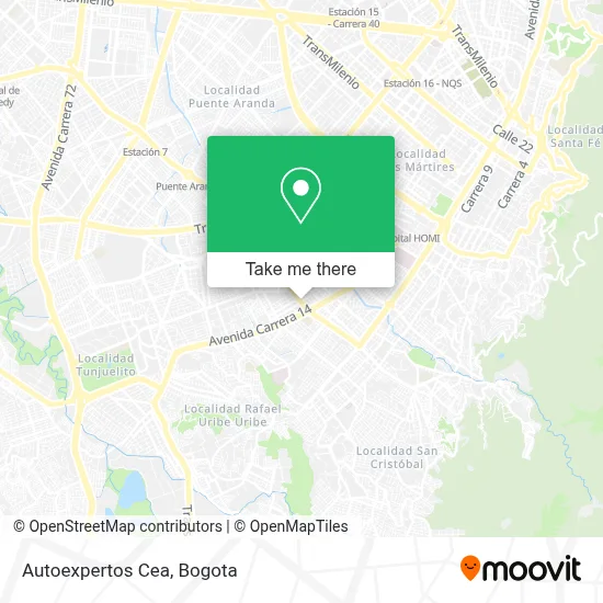 Autoexpertos Cea map