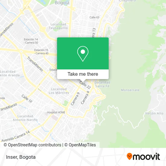 Inser map