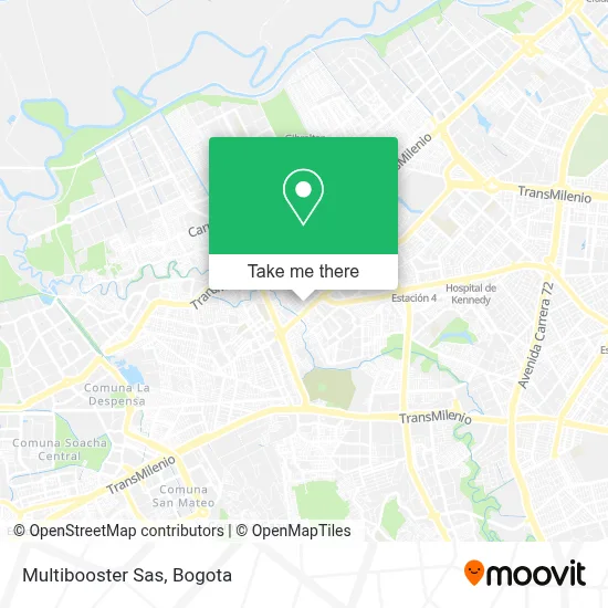 Multibooster Sas map