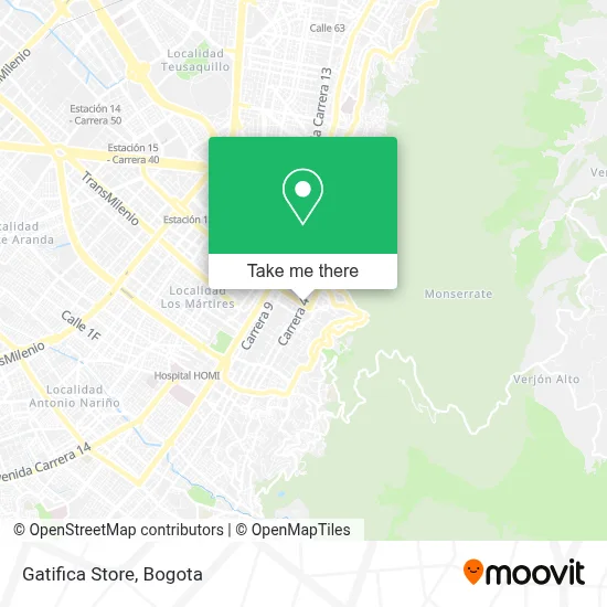 Gatifica Store map