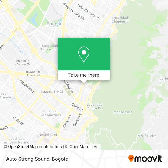 Auto Strong Sound map