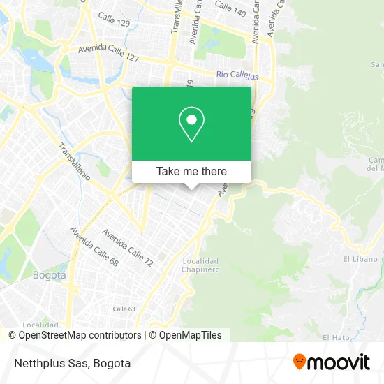 Netthplus Sas map