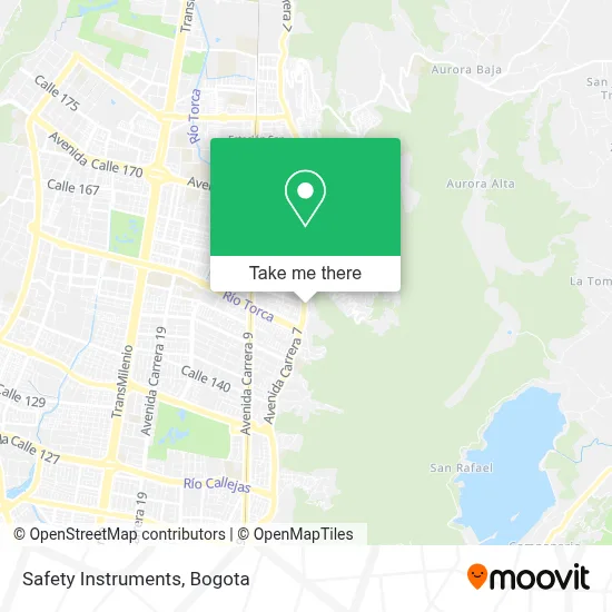 Safety Instruments map