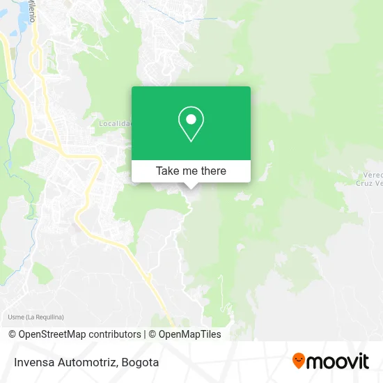Invensa Automotriz map