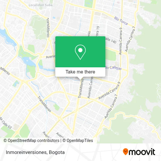 Inmoreinversiones map