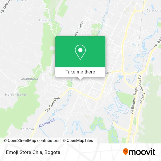 Emoji Store Chia map