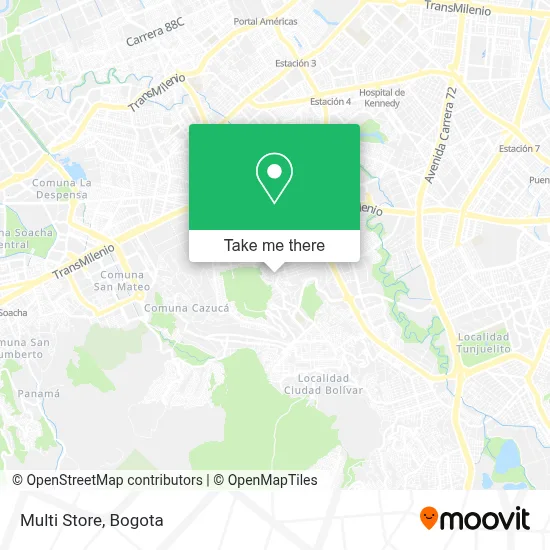 Multi Store map