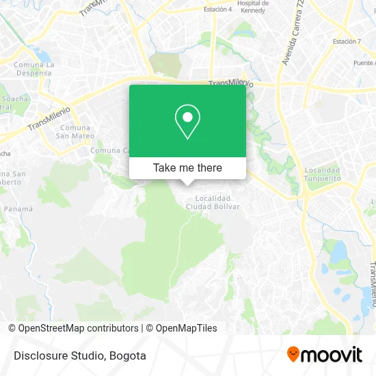 Disclosure Studio map