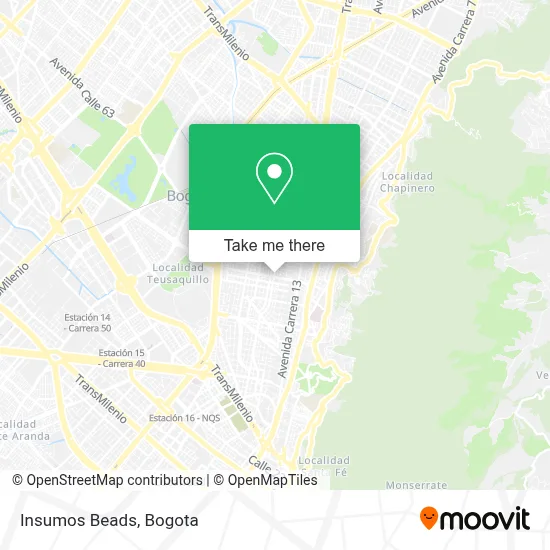 Insumos Beads map
