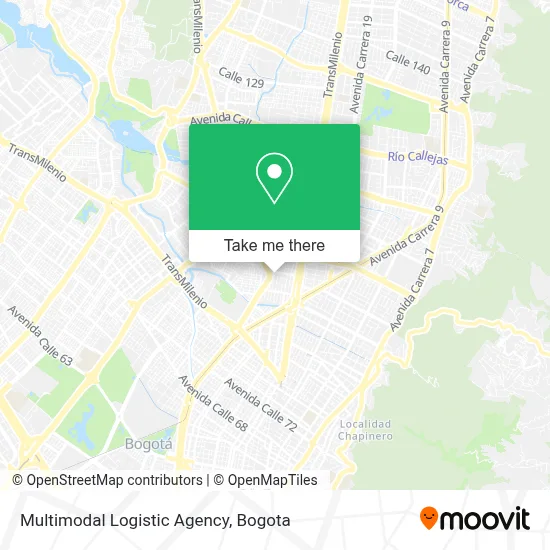 Multimodal Logistic Agency map