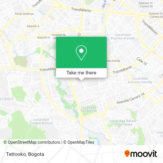 Tattooko map