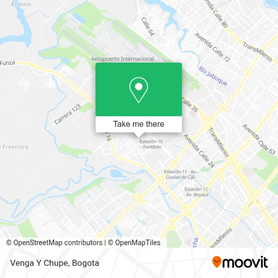 Venga Y Chupe map