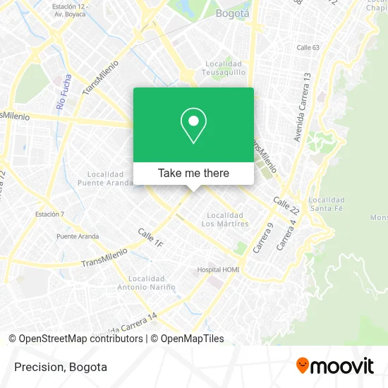 Precision map