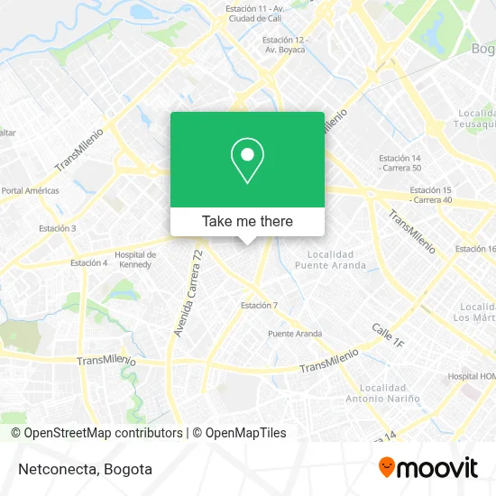 Netconecta map