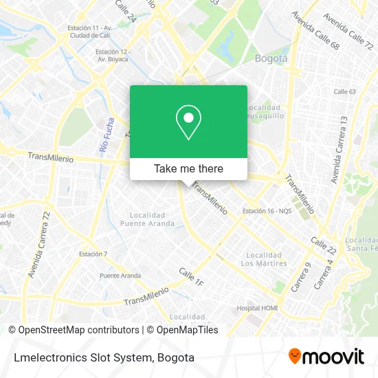 Lmelectronics Slot System map