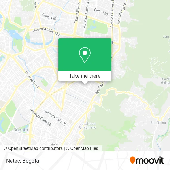 Netec map