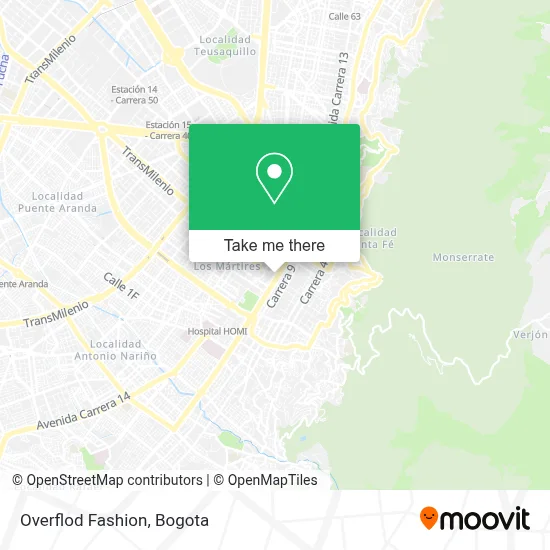 Overflod Fashion map