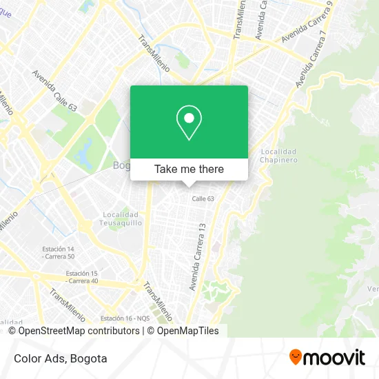 Color Ads map