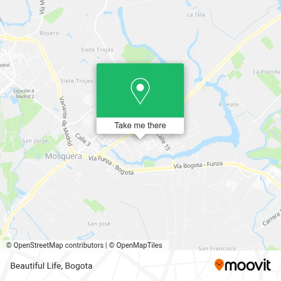 Beautiful Life map