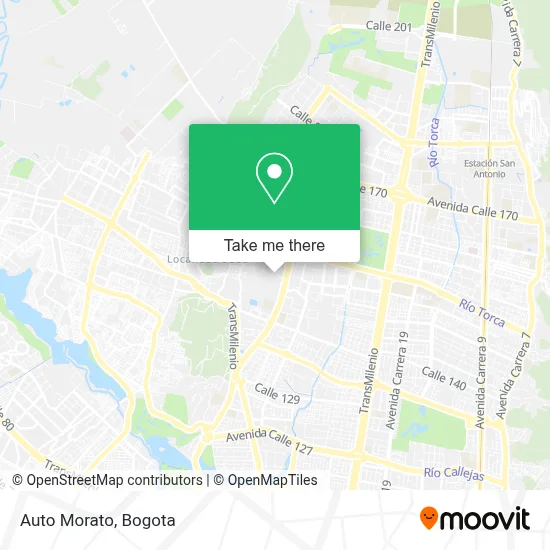 Auto Morato map