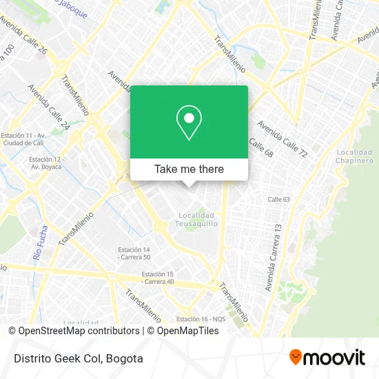 Distrito Geek Col map