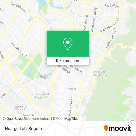 Huargo Lab map
