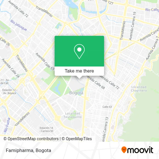 Famipharma map