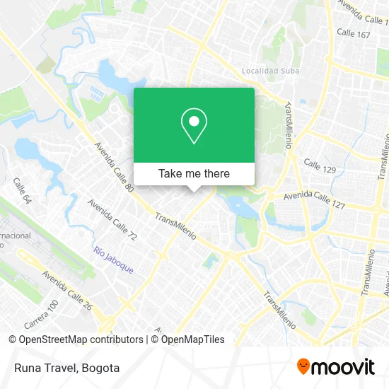 Runa Travel map