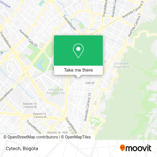 Cytech map