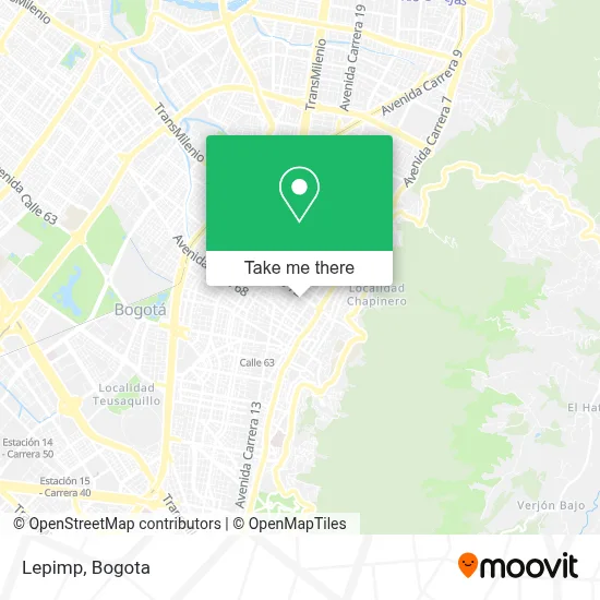 Lepimp map