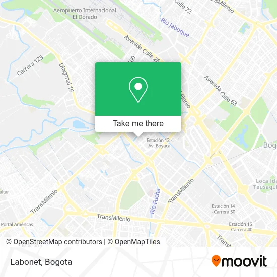 Labonet map
