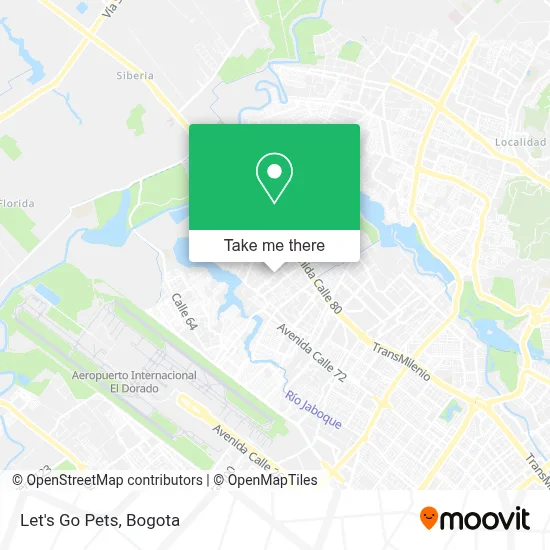 Let's Go Pets map