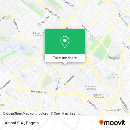 Altipal S.A. map