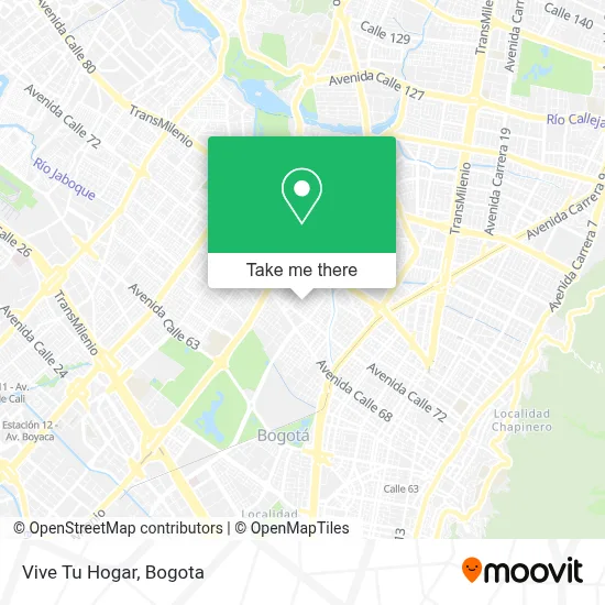 Vive Tu Hogar map
