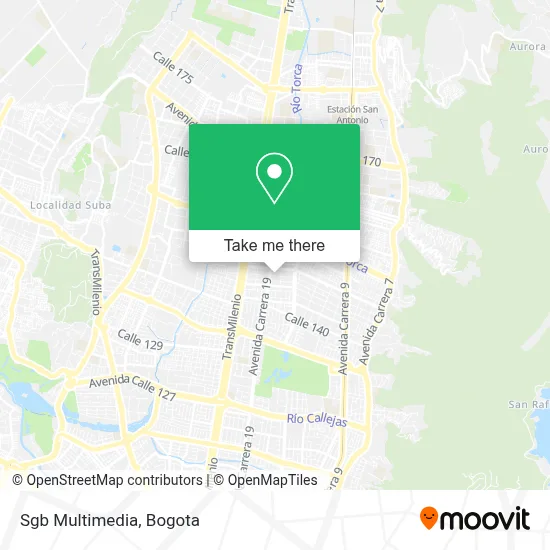 Sgb Multimedia map