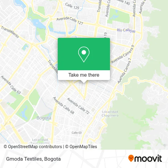 Gmoda Textiles map
