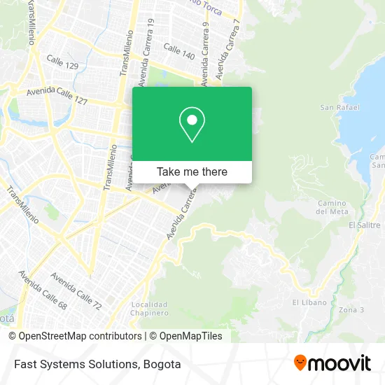 Fast Systems Solutions map