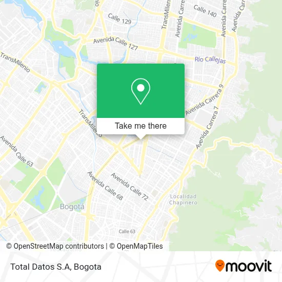 Total Datos S.A map