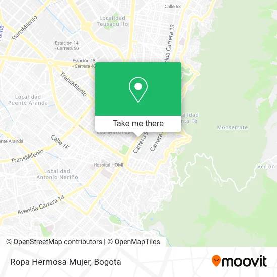 Ropa Hermosa Mujer map