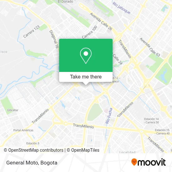 General Moto map
