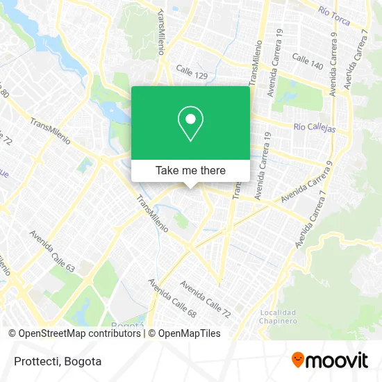 Prottecti map