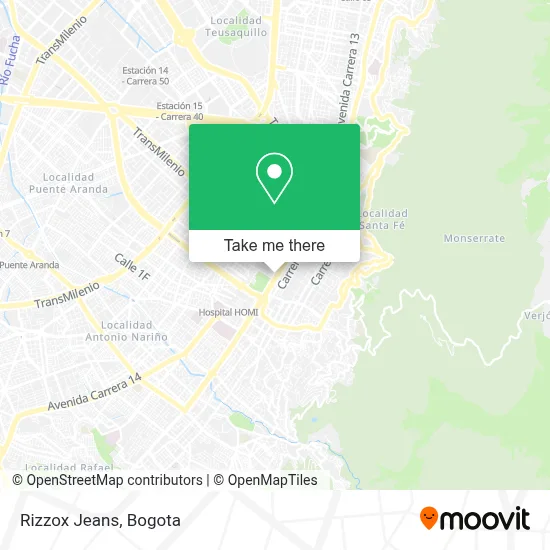 Rizzox Jeans map
