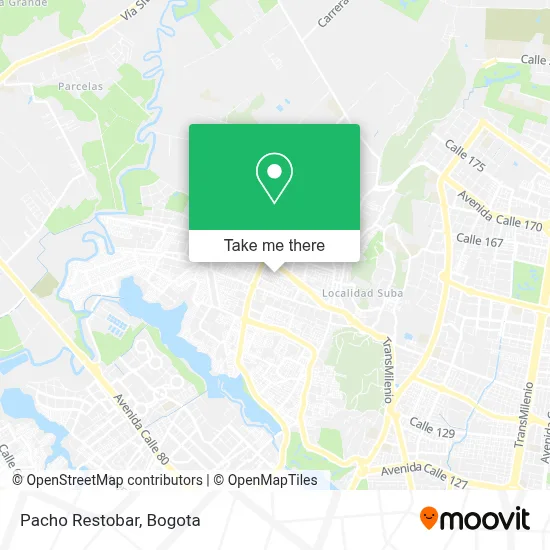 Pacho Restobar map